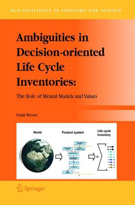 Werner |  Ambiguities in Decision-Oriented Life Cycle Inventories | Buch |  Sack Fachmedien