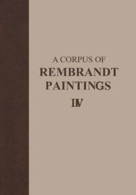 van de Wetering |  A Corpus of Rembrandt Paintings IV | Buch |  Sack Fachmedien