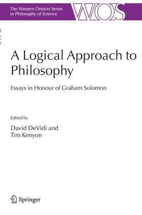 DeVidi / Kenyon |  A Logical Approach to Philosophy | Buch |  Sack Fachmedien