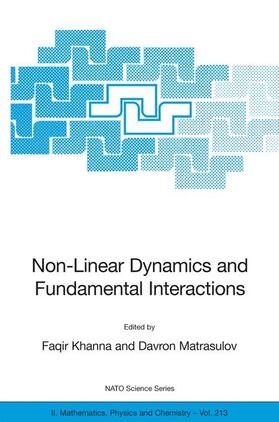 Khanna / Matrasulov |  Non-Linear Dynamics and Fundamental Interactions | Buch |  Sack Fachmedien