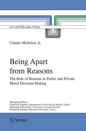 Michelon |  Being Apart from Reasons | Buch |  Sack Fachmedien