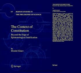 Ginev |  The Context of Constitution | eBook | Sack Fachmedien