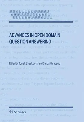 Harabagiu / Strzalkowski |  Advances in Open Domain Question Answering | Buch |  Sack Fachmedien