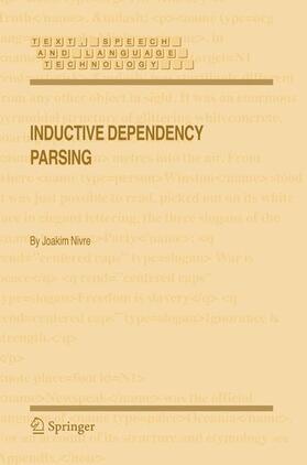 Nivre |  Inductive Dependency Parsing | Buch |  Sack Fachmedien