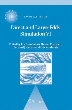 Lamballais / Friedrich / Geurts |  Direct and Large-Eddy Simulation VI | Buch |  Sack Fachmedien