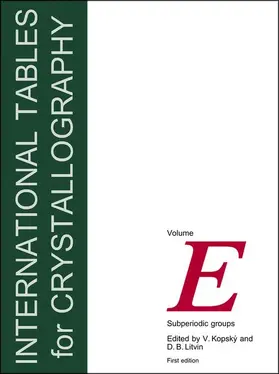 Kopsky / Litvin |  International Tables for Crystallography, Volume E: Subperiodic groups | eBook | Sack Fachmedien