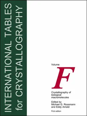 Rossmann / Arnold |  International Tables for Crystallography,Volume F | eBook | Sack Fachmedien