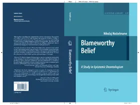 Nottelmann | Blameworthy Belief | E-Book | sack.de