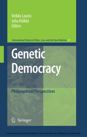 Launis / Räikkä |  Genetic Democracy | eBook | Sack Fachmedien