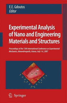 Gdoutos |  Experimental Analysis of Nano and Engineering Materials and Structures | Buch |  Sack Fachmedien