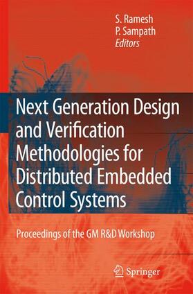 Ramesh / Sampath |  Next Generation Design and Verification Methodologies for Distributed Embedded Control Systems | Buch |  Sack Fachmedien
