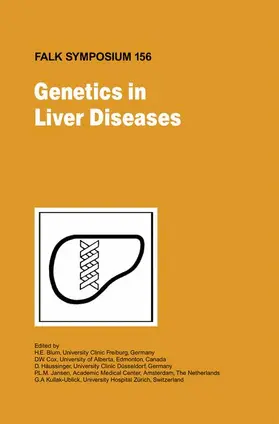 Blum / Cox / Kullack-Ublick |  Genetics in Liver Disease | Buch |  Sack Fachmedien