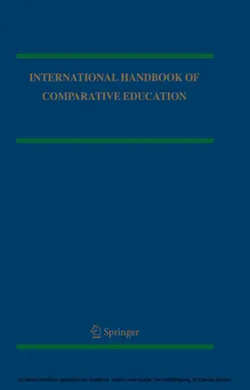 Cowen / Kazamias |  International Handbook of Comparative Education | eBook | Sack Fachmedien