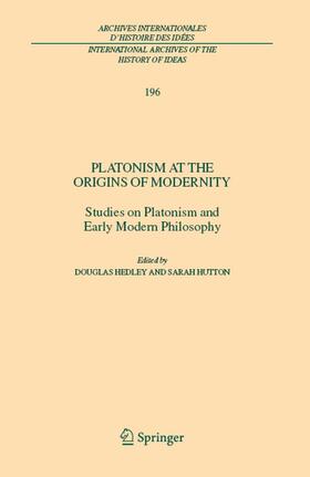 Hedley / Hutton |  Platonism at the Origins of Modernity | eBook | Sack Fachmedien