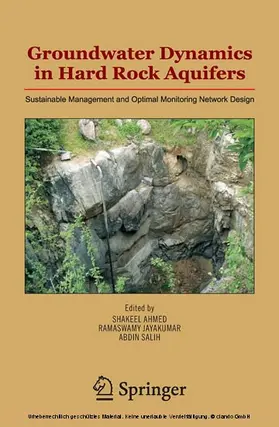 Ahmed / Jayakumar / Salih |  Groundwater Dynamics in Hard Rock Aquifers | eBook | Sack Fachmedien