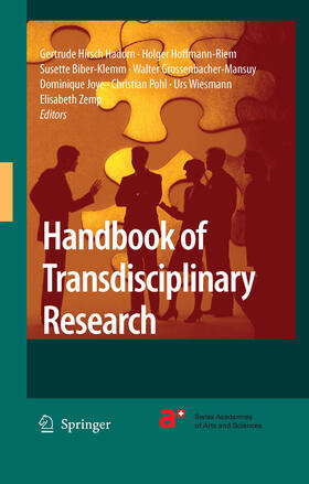 Hirsch Hadorn / Hoffmann-Riem / Biber-Klemm |  Handbook of Transdisciplinary Research | eBook | Sack Fachmedien