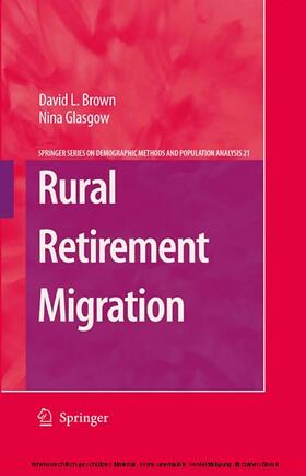 Brown / Glasgow |  Rural Retirement Migration | eBook | Sack Fachmedien