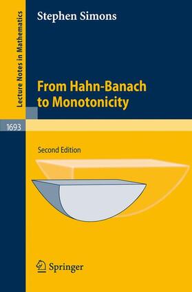 Simons |  From Hahn-Banach to Monotonicity | Buch |  Sack Fachmedien