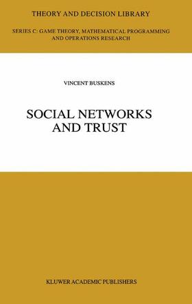 Buskens |  Social Networks and Trust | Buch |  Sack Fachmedien