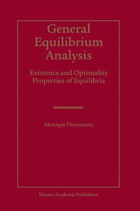 Florenzano |  General Equilibrium Analysis | Buch |  Sack Fachmedien