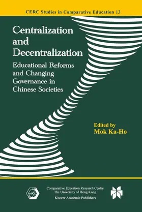 Mok |  Centralization and Decentralization | Buch |  Sack Fachmedien