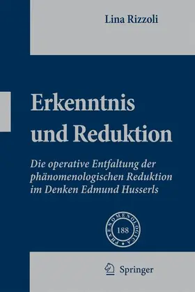 Rizzoli |  Erkenntnis und Reduktion | Buch |  Sack Fachmedien