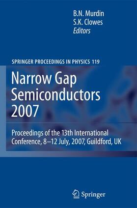 Murdin / Clowes |  Narrow Gap Semiconductors 2007 | Buch |  Sack Fachmedien