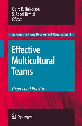 Tirmizi / Halverson |  Effective Multicultural Teams: Theory and Practice | Buch |  Sack Fachmedien