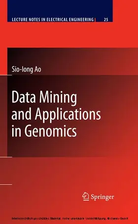 Ao |  Data Mining and Applications in Genomics | eBook | Sack Fachmedien