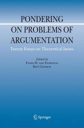van Eemeren / Garssen |  Pondering on Problems of Argumentation | Buch |  Sack Fachmedien