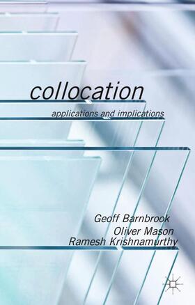 Barnbrook / Krishnamurthy / Mason |  Collocation | Buch |  Sack Fachmedien
