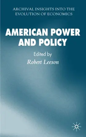 Leeson |  American Power and Policy | Buch |  Sack Fachmedien