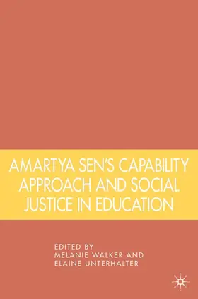 Walker / Unterhalter |  Amartya Sen's Capability Approach and Social Justice in Education | Buch |  Sack Fachmedien