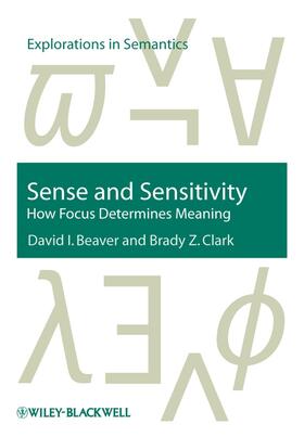 Beaver / Clark |  Sense and Sensitivity | Buch |  Sack Fachmedien