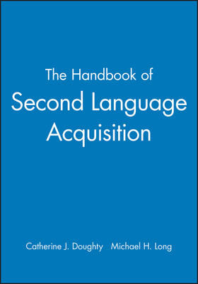 Doughty / Long |  The Handbook of Second Language Acquisition | Buch |  Sack Fachmedien