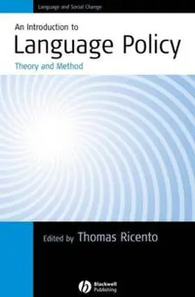 Ricento |  An Introduction to Language Policy | eBook | Sack Fachmedien