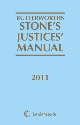 Carr / Turner |  Butterworths Stone's Justices' Manual | Buch |  Sack Fachmedien