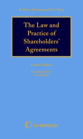 Thomas / Ryan |  Reece Thomas & Ryan: The Law and Practice of Shareholders' Agreements | Buch |  Sack Fachmedien