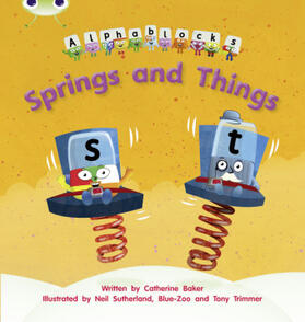 Baker |  Bug Club Phonics - Phase 4 Unit 12: Alphablocks Springs and Things | Buch |  Sack Fachmedien