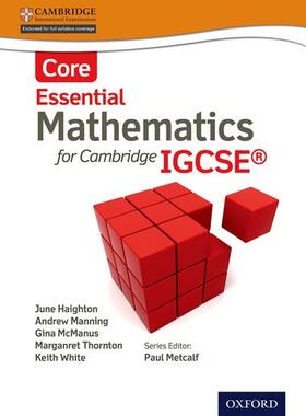 Haighton / Manning / Metcalf |  Essential Mathematics for Cambridge IGCSE Core | Buch |  Sack Fachmedien