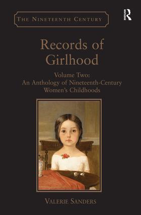 Sanders |  Records of Girlhood | Buch |  Sack Fachmedien