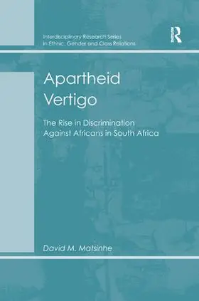 Matsinhe |  Apartheid Vertigo | Buch |  Sack Fachmedien