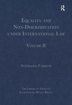 Farrior |  Equality and Non-Discrimination under International Law | Buch |  Sack Fachmedien