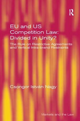 Nagy |  EU and US Competition Law | Buch |  Sack Fachmedien