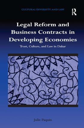 Paquin |  Legal Reform and Business Contracts in Developing Economies | Buch |  Sack Fachmedien