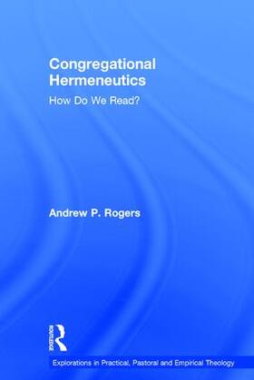 Rogers |  Congregational Hermeneutics | Buch |  Sack Fachmedien