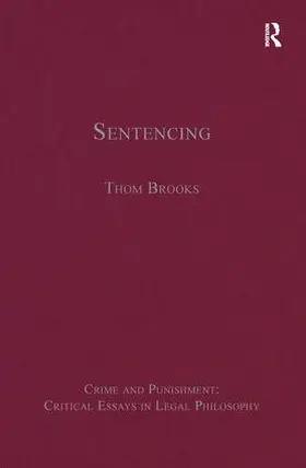 Brooks | Sentencing | Buch | 978-1-4094-5124-2 | sack.de