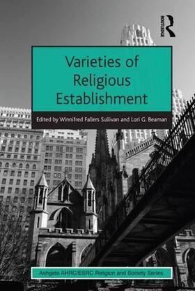 Beaman / Sullivan |  Varieties of Religious Establishment | Buch |  Sack Fachmedien