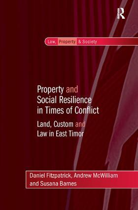 Fitzpatrick / McWilliam / Barnes |  Property and Social Resilience in Times of Conflict | Buch |  Sack Fachmedien