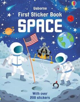 Smith |  First Sticker Book Space | Buch |  Sack Fachmedien